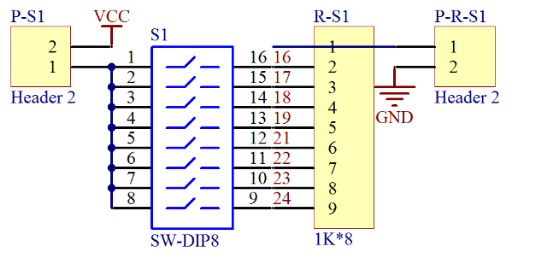 SAB編碼開(kāi)關(guān)工作電路原理圖 SAB編碼開(kāi)關(guān)工作電路原理圖